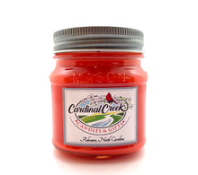 Load image into Gallery viewer, 8 oz Mason Jar Soy Candle-Cinnamon Stick