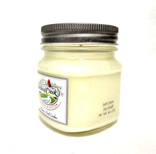 Load image into Gallery viewer, 8 oz Mason Jar Soy Candle-Soft Cotton