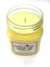 Load image into Gallery viewer, 8 oz Mason Jar Soy Candle-Sugared Lemon Glaze